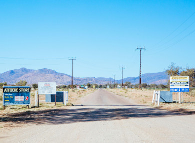 Town of Atitjere in Outback Australia