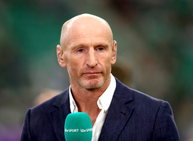 Gareth Thomas (file pic).