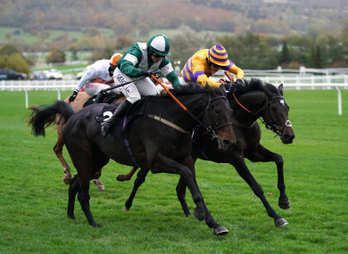 Blazing Khal (left) looks a smart prospect.