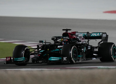 Lewis Hamilton dominated to win the Qatar Grand Prix.