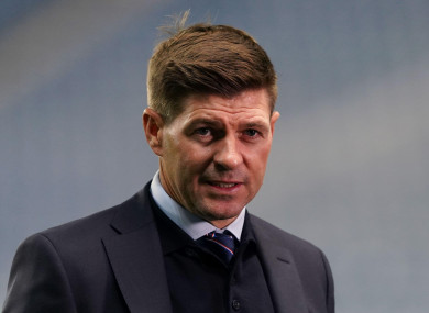 New Villa boss Steven Gerrard.