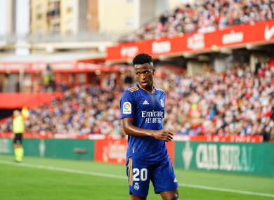 Vinicius Junior (file pic).