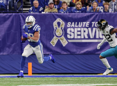 Indianapolis Colts running back Jonathan Taylor (file pic).