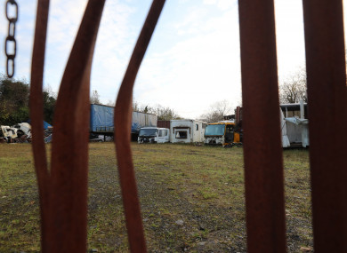 The location in Bellananagh, Ballinagh, Co. Cavan, Ireland, where Garda investigating the abduction of Kevin Lunney recovered a horse box in September 2019.