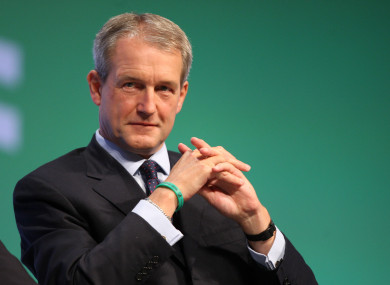 Owen Paterson in October 2011, during his tenure as Secretary of State for Northern Ireland.