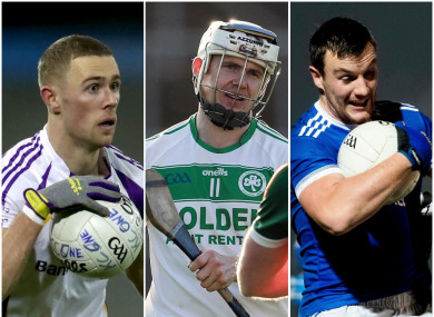 Paul Mannion, TJ Reid and Leo McLoone all in action this weekend.