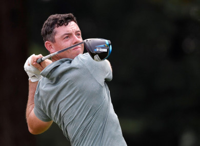 Rory McIlroy: looking to finish season on a high.