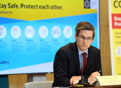 File image of deputy Chief Medical Officer Dr Ronan Glynn.