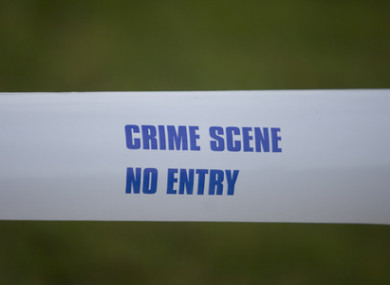 Gardaí are at the scene at Fortunestown Lane