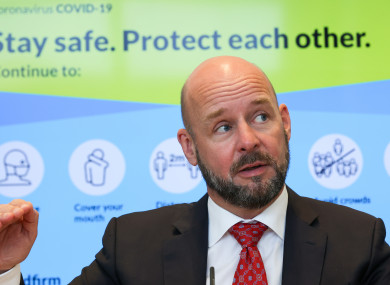 Professor Philip Nolan, Chair of the NPHET Irish Epidemiological Modelling Advisory Group (file photo)