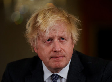 British Prime Minister Boris Johnson