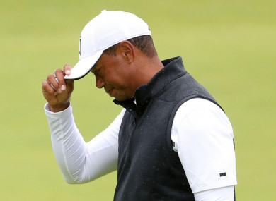 Tiger Woods (file pic).