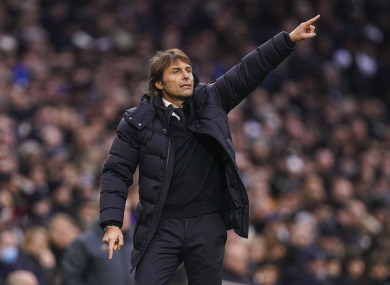 Spurs boss Antonio Conte.