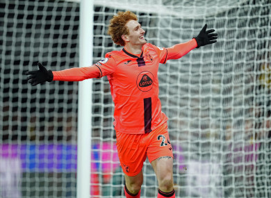 Josh Sargent scored a brilliant double for Norwich.