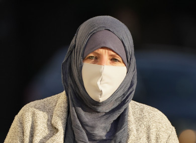 Lisa Smith arriving at the Special Criminal Court in Dublin.