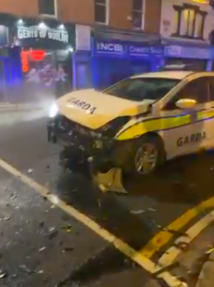 The incident took place at Doyle's Corner on the North Circular Road.