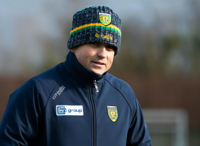 Donegal's Maxi Curran.
