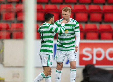 Liam Scales celebrates (file pic).