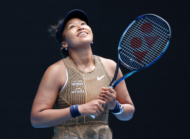 Naomi Osaka. (file photo)