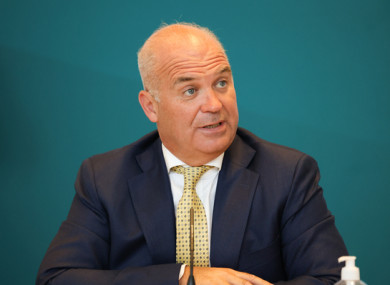 File image of Dr Tony Holohan.