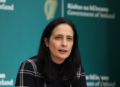 Minister Catherine Martin introduced the new bill earlier this month
