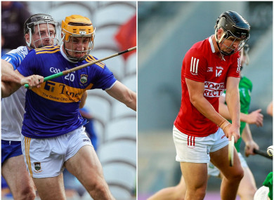 Tipperary's Mark Kehoe and Cork's Padraig Power.