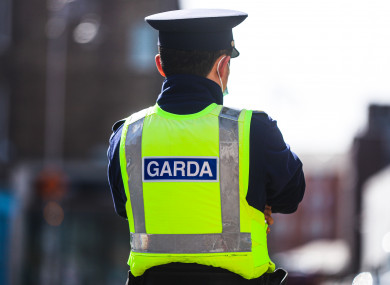 File photo of a garda.