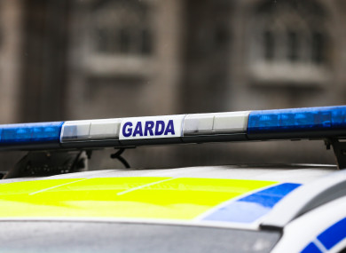 File photo of a garda car