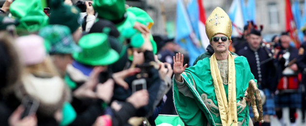 St Patrick's Day in Dublin in 2017