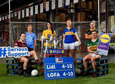 Rowe was one of several inter-county stars at the 2022 Lidl Ladies National Football Leagues launch on Tuesday.