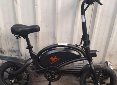 One of the bicycles recently recovered by gardaí.
