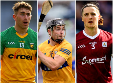 Donegal, Clare and Galway all in action this week.
