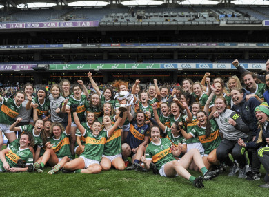 The triumphant Kerry team.