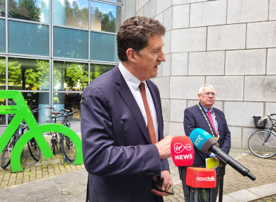 Ryan speaking at Dublin City Council today.