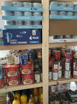 Lee Anderson invited opposition MPs to visit a food bank in his constituency.