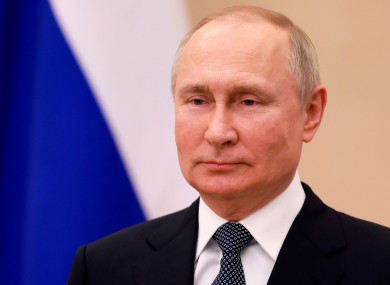 Russian President Vladimir Putin.