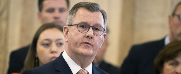 DUP leader Jeffrey Donaldson