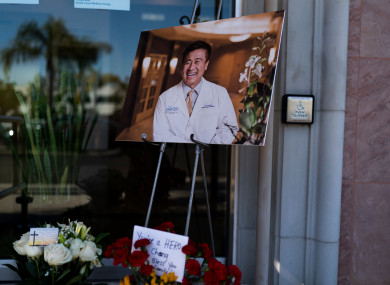 A photo of Dr John Cheng outside of Geneva Presbyterian Church.
