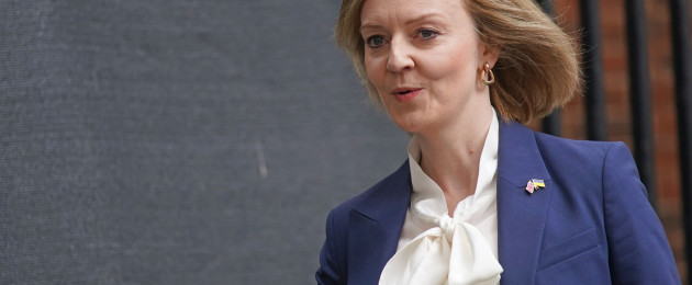 UK Foreign Secretary Liz Truss
