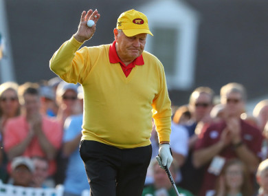 Jack Nicklaus.
