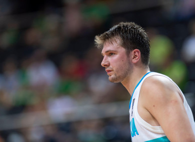 Luka Doncic (file pic).