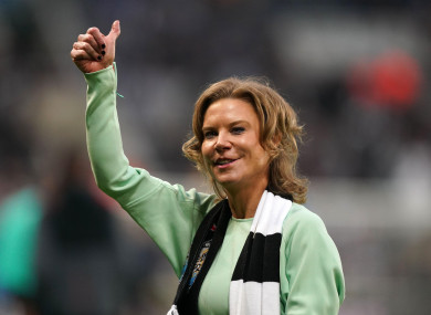 Newcastle director Amanda Staveley (file pic).