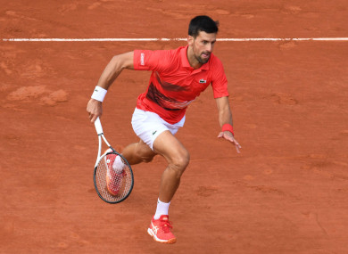 Novak Djokovic.