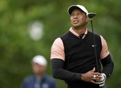 Tiger Woods suffered a terrible third round at the Southern Hills Country Club.