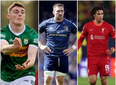 Kerry, Leinster and Liverpool all in final action.