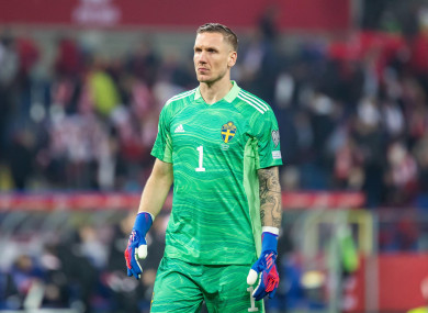 Robin Olsen (file pic).
