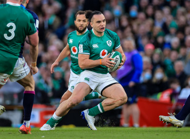 James Lowe will be keen to impress back in New Zealand.