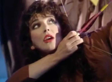 Kate Bush performing Running Up That Hill on The Wogan Show in 1985.