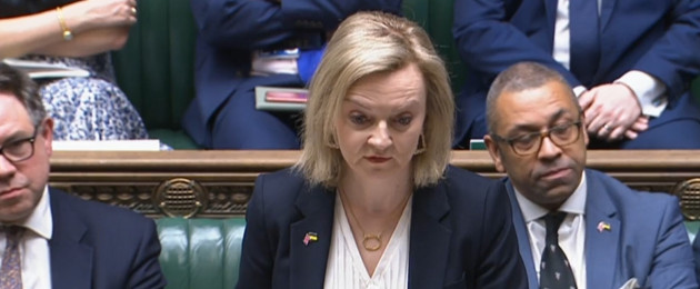 UK Foreign Secretary Liz Truss. File photo