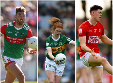 Mayo, Kerry and Cork all in action this weekend.